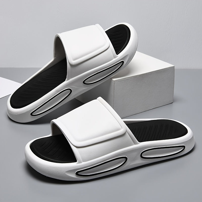 Men Lightweight Non Slip Open Toe Slides