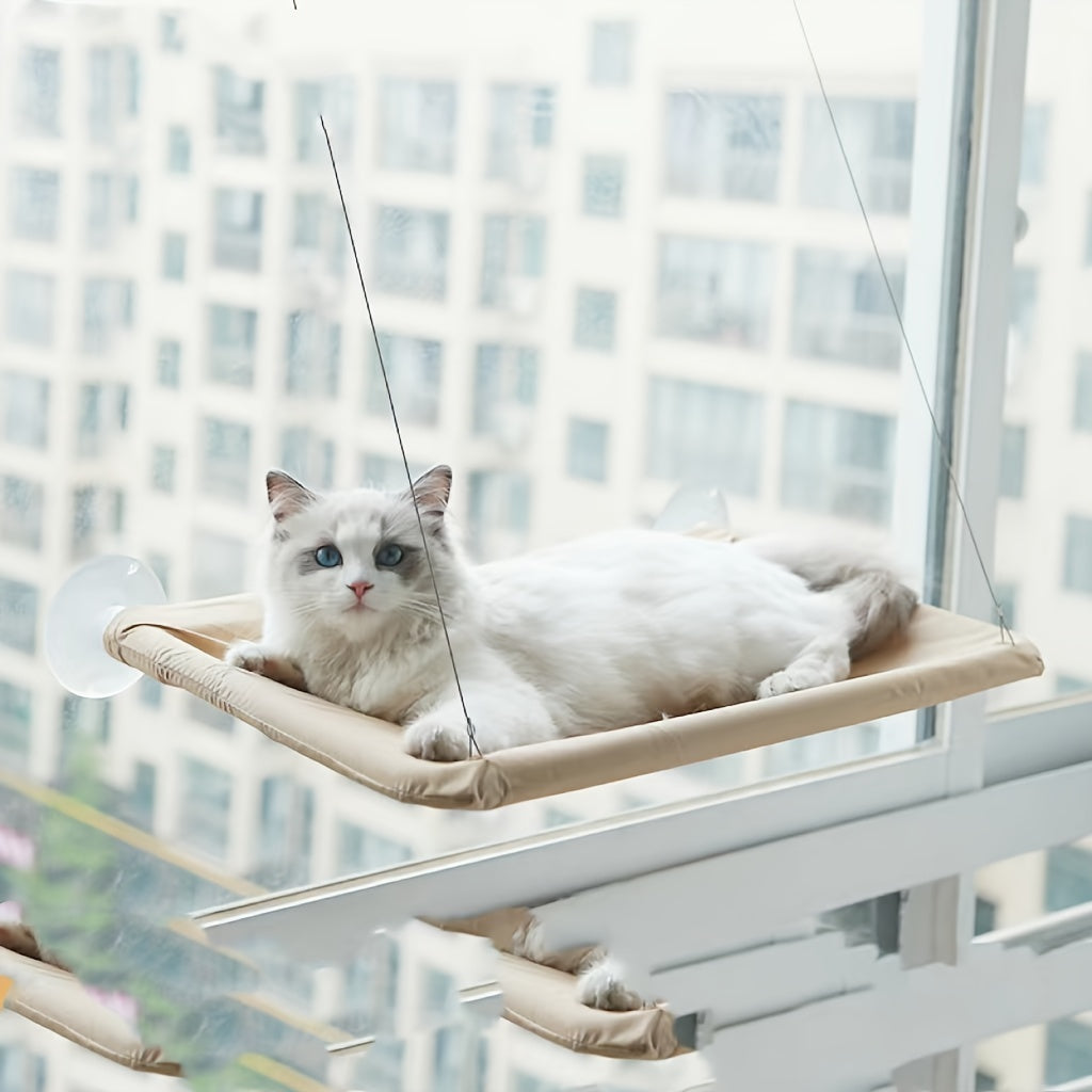 Wall Mounted Cat Window Perch Hammock Bed Soft Washable Seat Indoor Pet Bed
