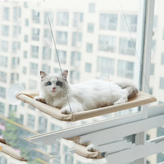 Wall Mounted Cat Window Perch Hammock Bed Soft Washable Seat Indoor Pet Bed