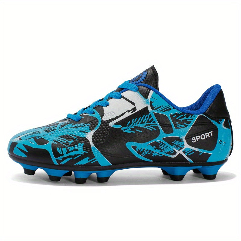 Professional Non Slip Boys AG Football Cleats for Training and Competition