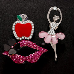 23PCS Rhinestone Flower Butterfly Shoe Charms For Clogs Sandals DIY Accessories