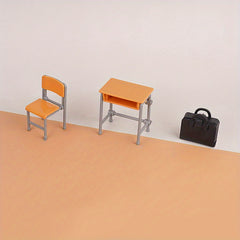 6pcs Mini Simulation Desk Set DIY Decoration Props