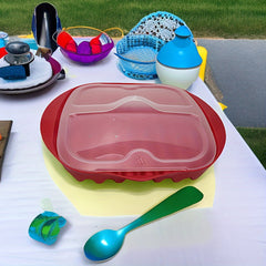 Microwave Bacon Tray With Splatter Lid - Bacon Cooker