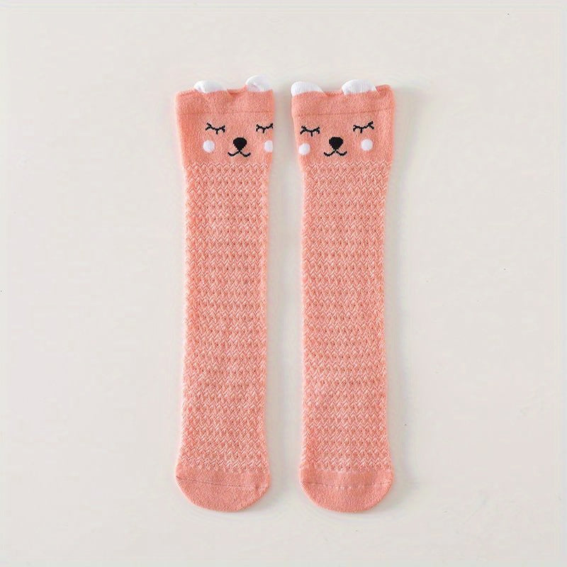 2pairs Baby Girls Animal Over The Knee Socks