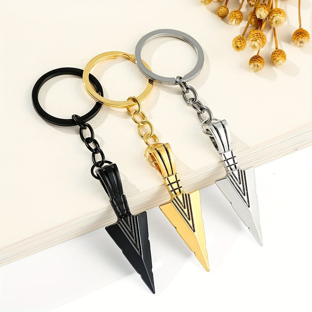 Small Rapier Metal Keychain for Men Backpack