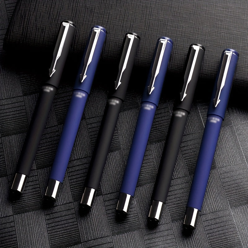 Rollerball Pen Bullet Tip 0.7mm 12 Pcs Titanium Steel Ballpoint Pen