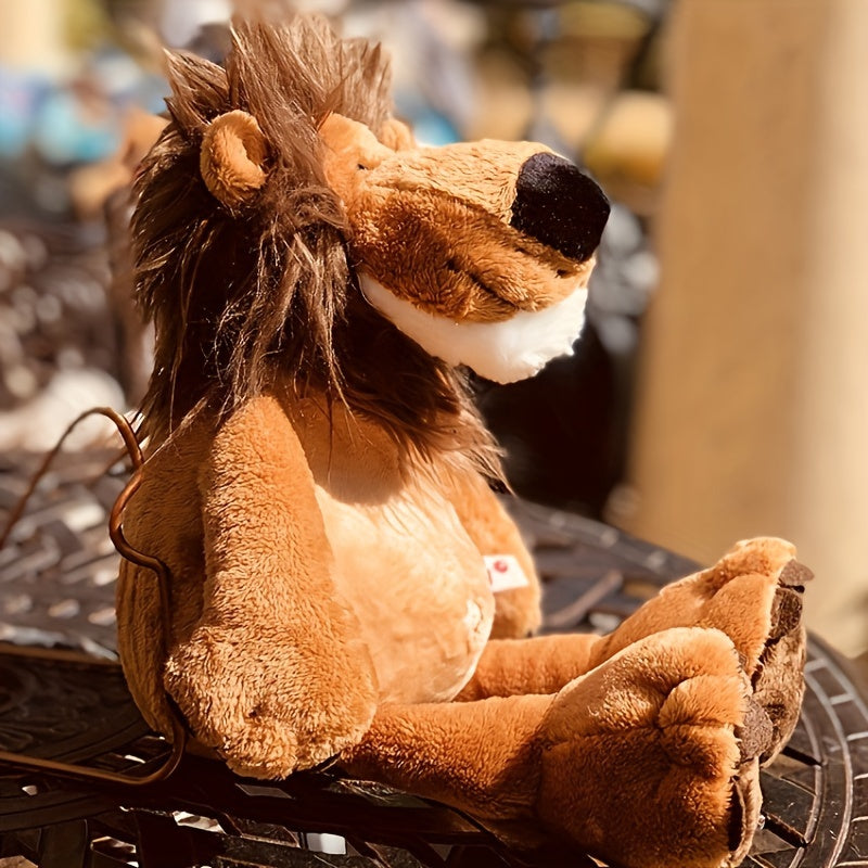 Soft Lion Plush Toy for Bedroom Decor and Birthday Gift