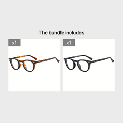 Men's Round Frame Glasses
