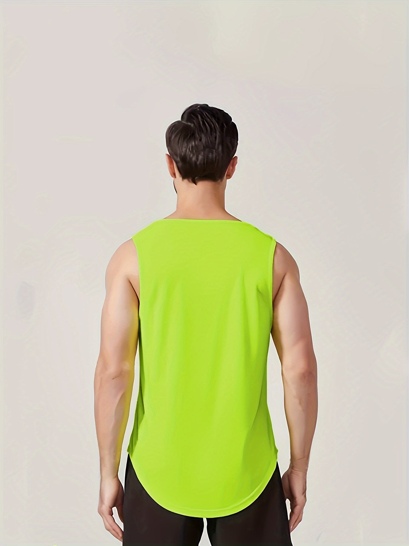 Men's Sleeveless Tank Tops Breathable Quick-Dry Sports Vest for Summer