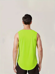 Men's Sleeveless Tank Tops Breathable Quick-Dry Sports Vest for Summer