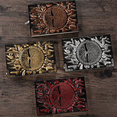 Vintage Tree Of Life A5 A6 Diary Notebook Embossed Leather Bible Book