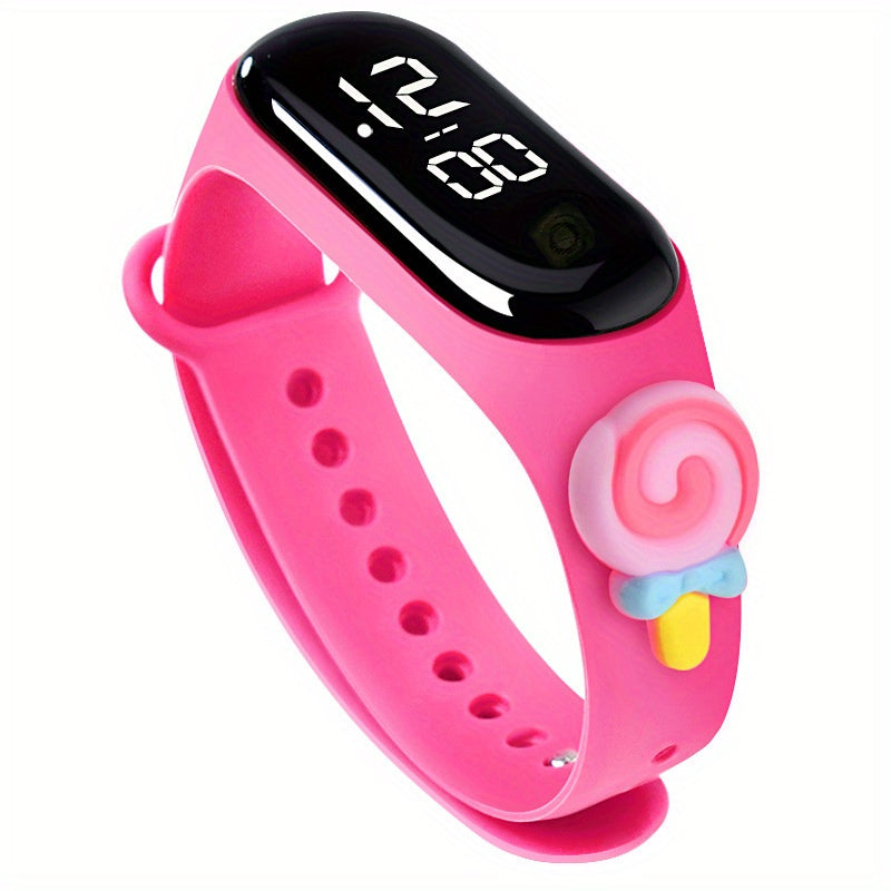 Cartoon Touch Screen Tracker Silicone Watch Decorative Accessories