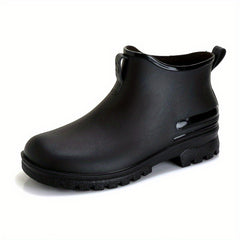 Women's Short Rain Boots Waterproof & Wear-resistant