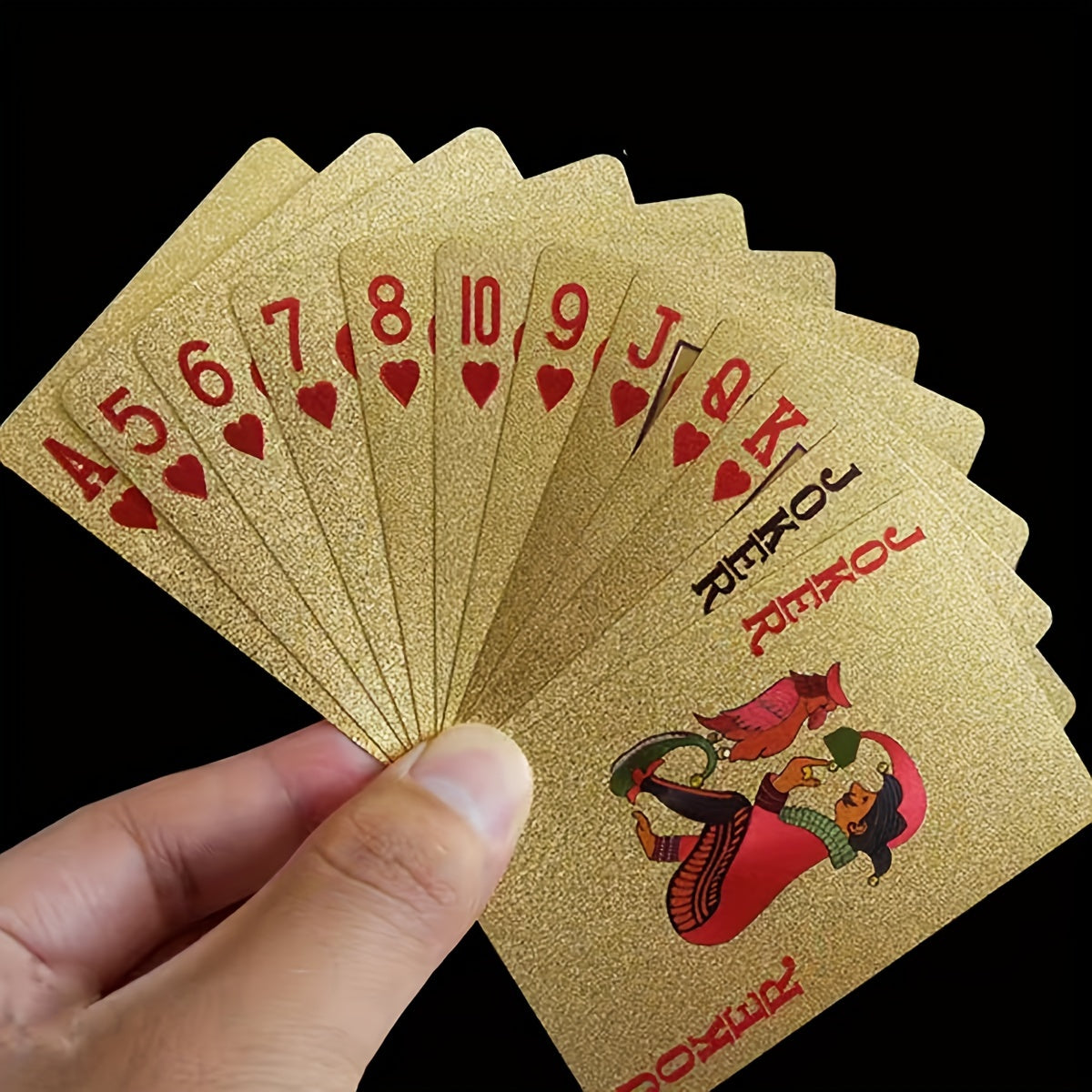 PVC Playing Cards Durable Waterproof Foil High end Playing Cards Home Games