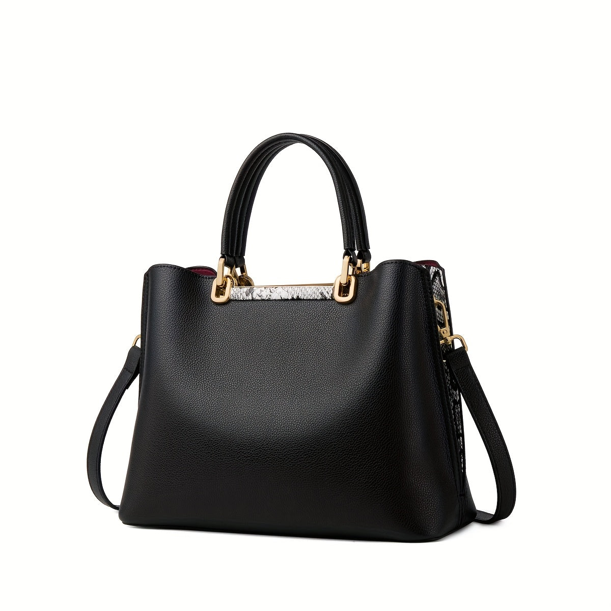 Versatile Large Capacity Cowhide Handbag for Women