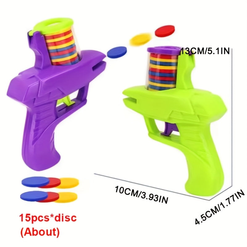 Bubble Disc Launcher - Fun Toy for Indoor and Outdoor Use