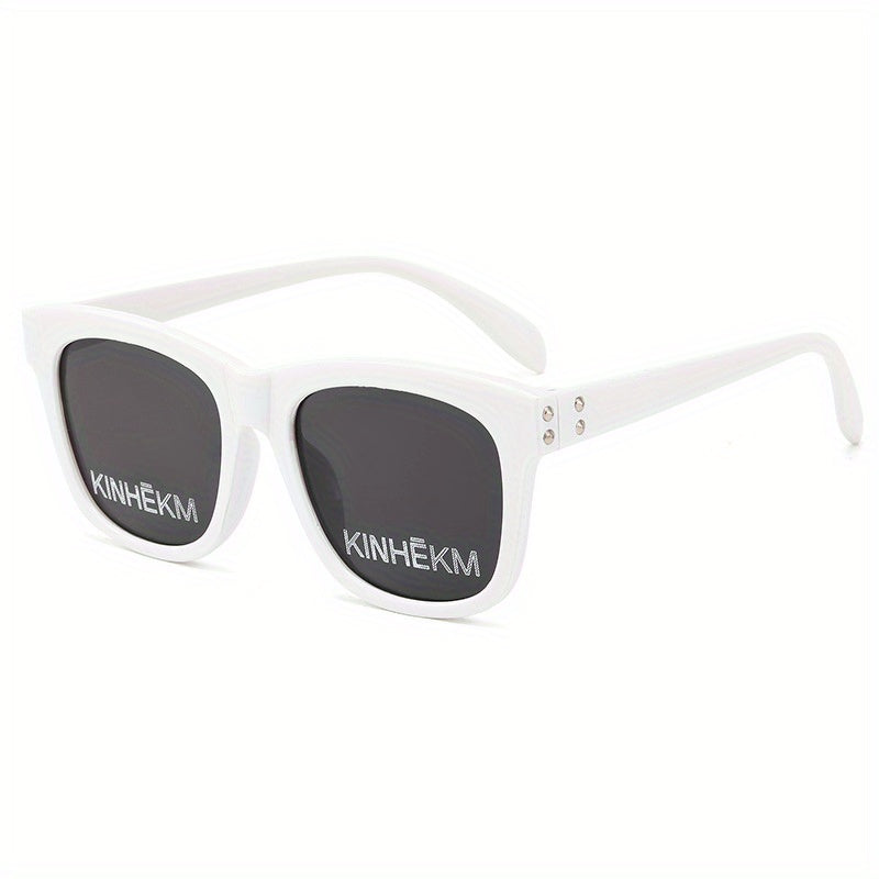 Square Sunglasses Retro Jelly UV400 Sun Shades Driving Beach Travel