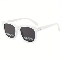 Square Sunglasses Retro Jelly UV400 Sun Shades Driving Beach Travel