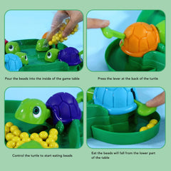 Turtle Bean Eating Toy Multiplayer Puzzle Board Game