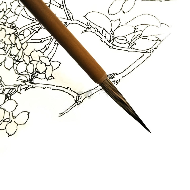 3pcs Set Fine Paint Brush Chinese Calligraphy Brush Pen