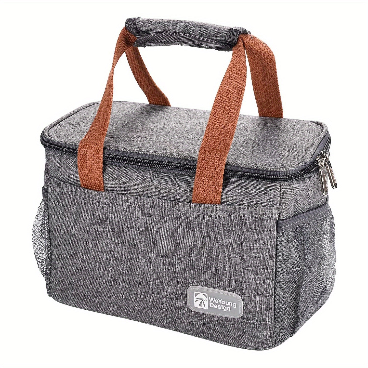 Insulated Lunch Bag with Pockets for Work, School & Picnics