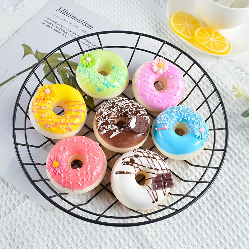 Donut Baby Food Play Model Refrigerator Sticker