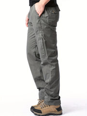 Men's Cargo Pants Loose Straight Casual Outdoor Sports