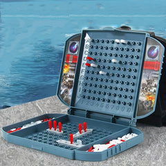 Battleship Chess Game 2 Player Strategy Board with Colorful Pieces