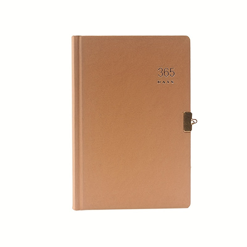 365 Pages Retro Note Book With Lock Diary