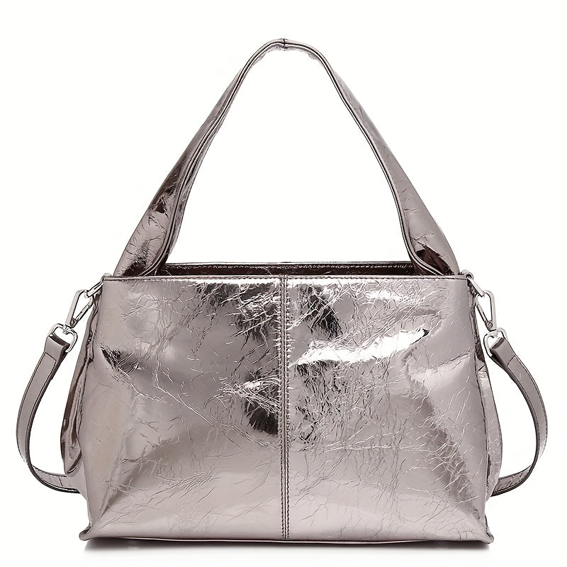 Leopard Print Leather Women's Shoulder Bag