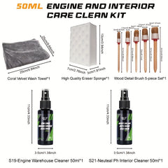50ML 100ML Car Engine Exterior Stain Removal Set