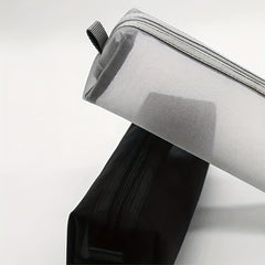 Clear Mesh Makeup Brush Bag with Zipper