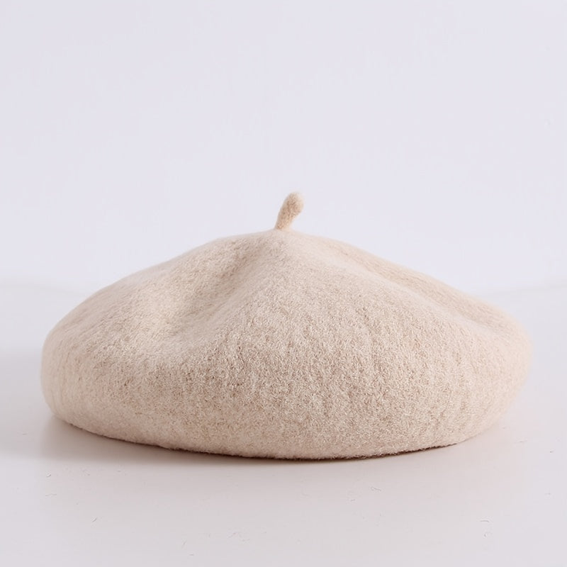 Girls Beret Hat Decorative Hair Accessories For Autumn And Winter