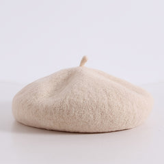 Girls Beret Hat Decorative Hair Accessories For Autumn And Winter
