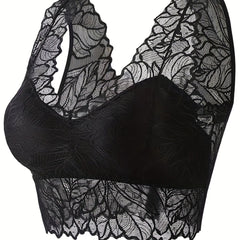 Lace Wireless Cami Tops for Women