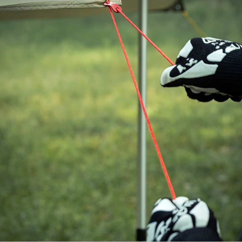 Reflective Guyline Tent Rope Thickened Windproof Polyester Silk Camping Rope