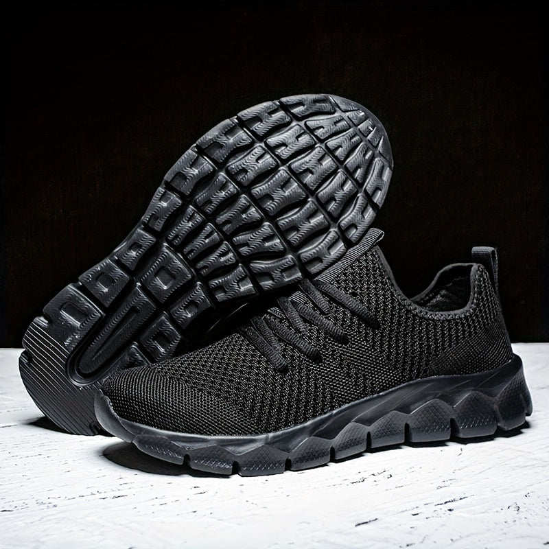 Thick Sole Mesh Breathable Non Slip Running Shoes