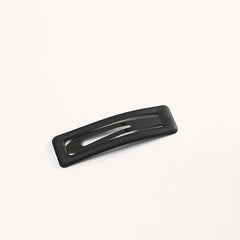 4pcs Matte Snap Clip Rectangle Shaped Hair Clip for Women Girls