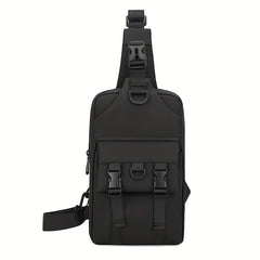 Men's Casual Chest Bag Crossbody Bag Waterproof Shoulder Handbag