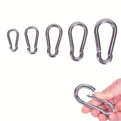 Stainless Steel Snap Hook Carabiner For Outdoor Camping