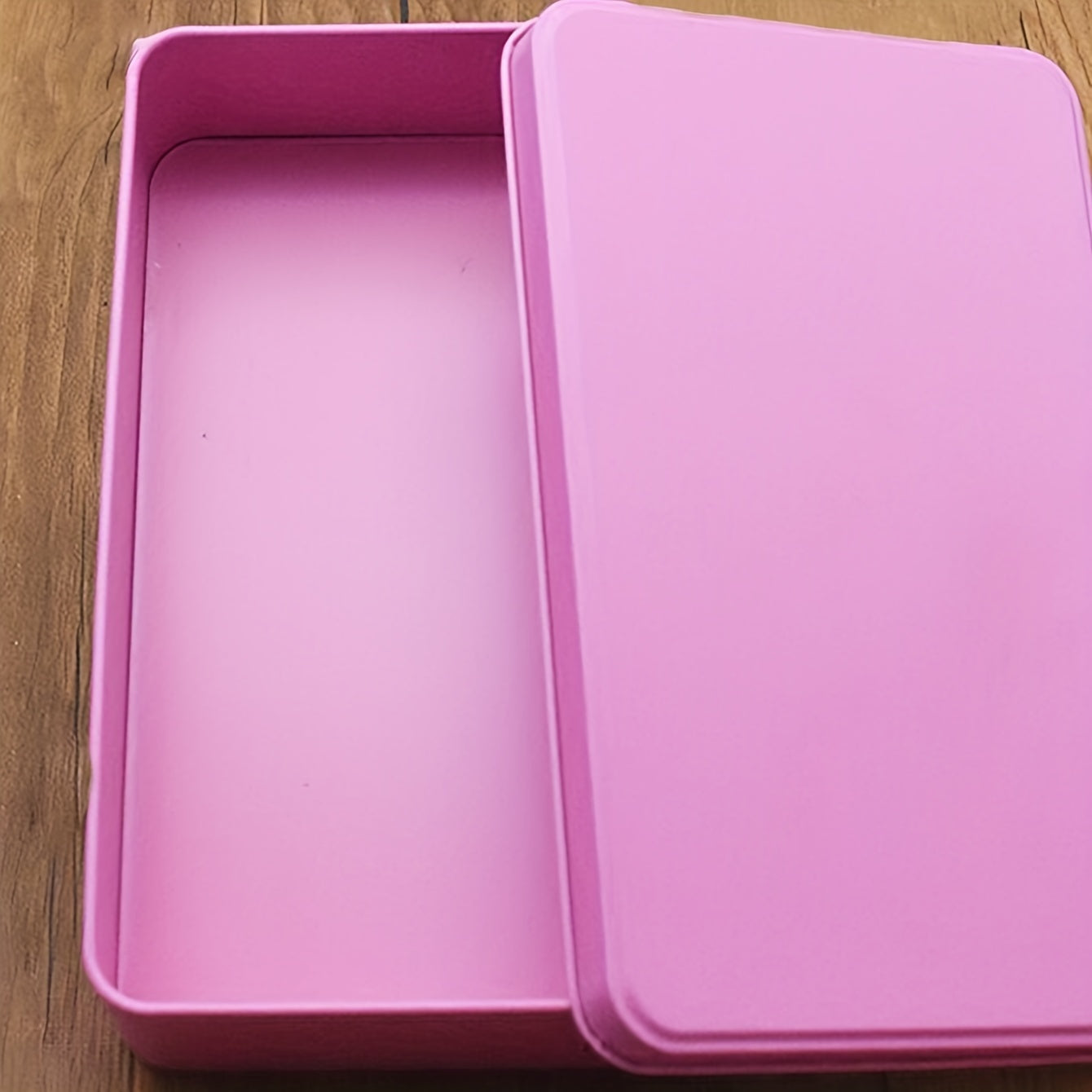 Rectangular Storage Tinplate Box Single with Lid