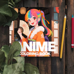 Unique Girl Coloring Book - 24 Page Single Sided Printing