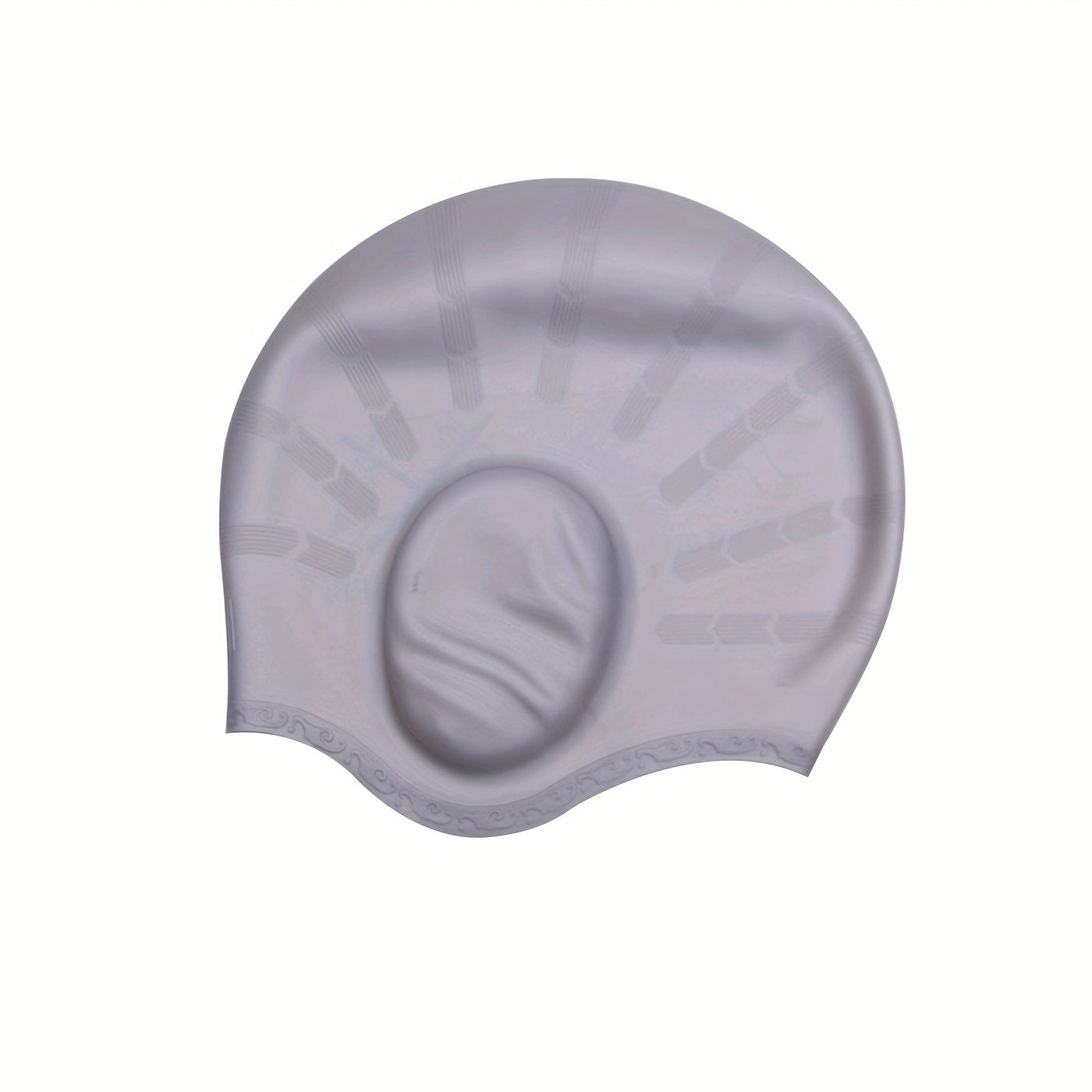 Silicone Swimming Cap Unisex Swim Bath Hats Ear Protection