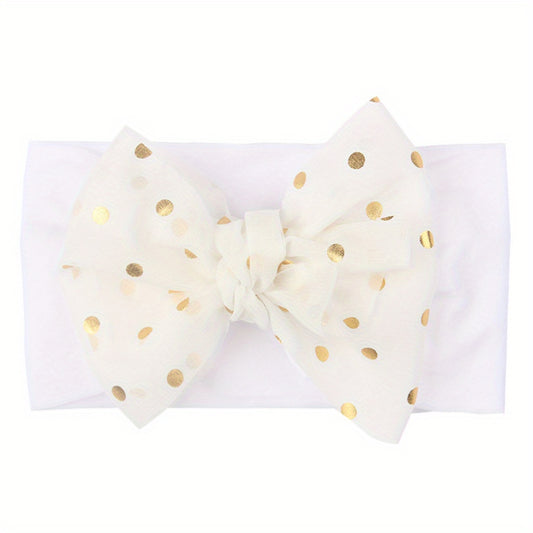 Chiffon Bow Baby Headband for 0-3 Years