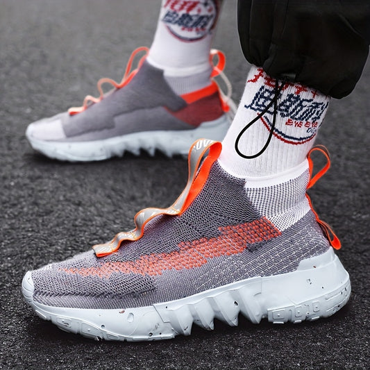 Men's Slip-on Sneakers Sock Shoes Athletic Shoes