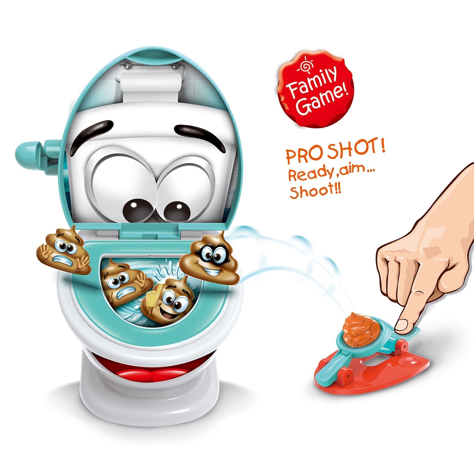 Poop Shoot Game Funny Family Game Fast And Frenzied Poop Game Toy