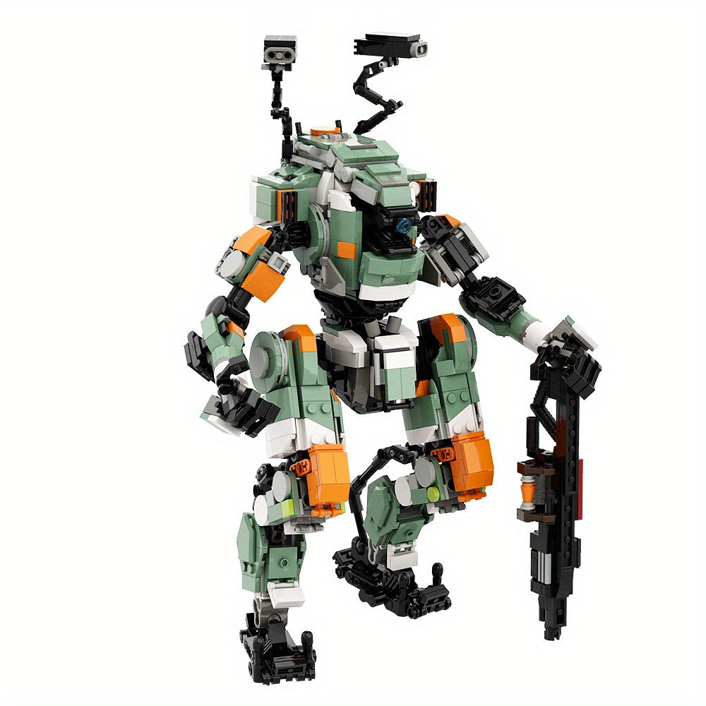 1061pcs Mecha Robot Block Toy Set - Build Your Own Mech
