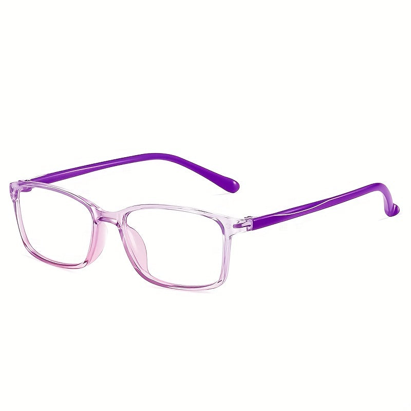 Kids' Light Blocking Computer Glasses, Square Full Frame Anti-Glare Eyewear
