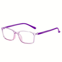 Kids' Light Blocking Computer Glasses, Square Full Frame Anti-Glare Eyewear