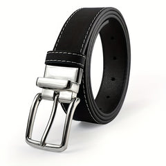 Unisex Vintage Pin Buckle Belt Casual PU Belt Jeans Pants Belt